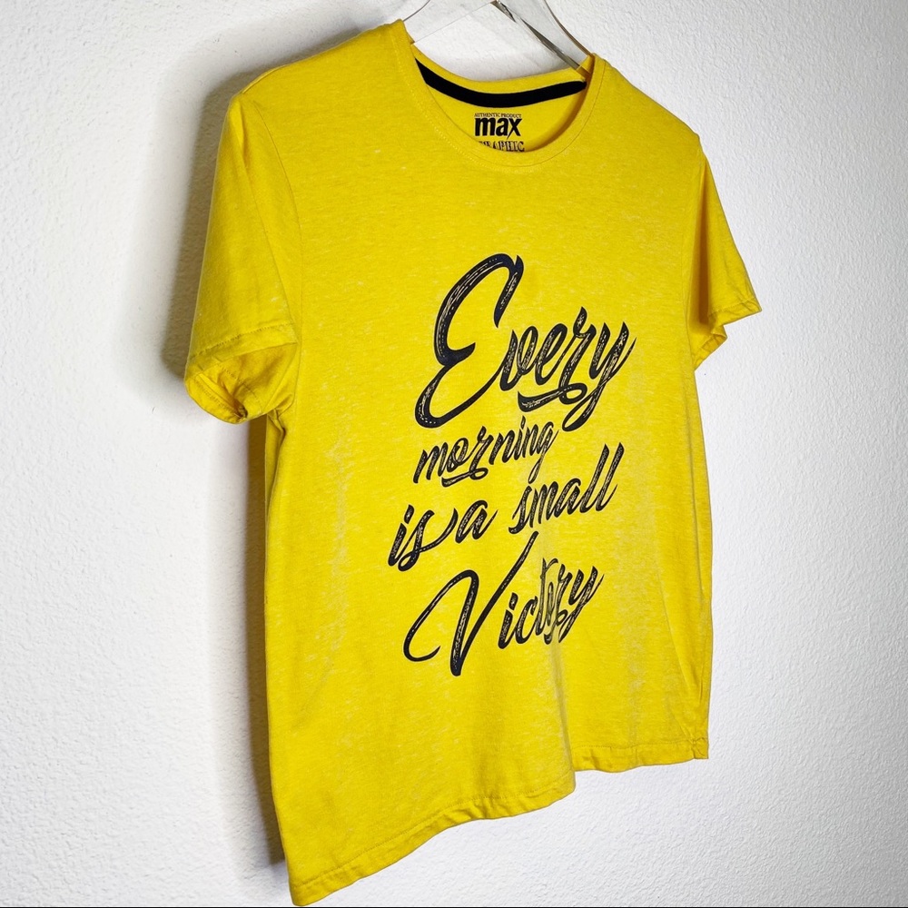 Every Morning is a Small Victory Short Sleeve Tee - Picture 2 of 6